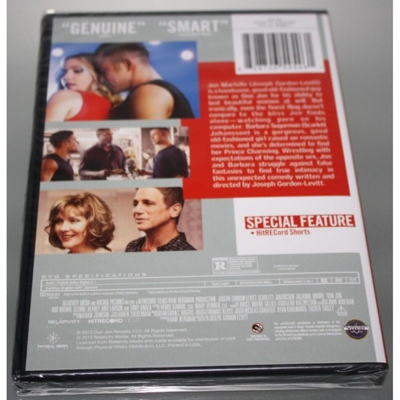 Don Jon (DVD, 2013, Widescreen)  Scarlett Johansson, Julianne Morre  Movie NEW - Picture 2 of 3